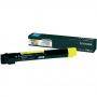 Тонер касета за Laser Toner Lexmark for C950 - 22 000 pages Yellow - C950X2YG