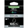 Lexmark Black High Yiled Return Programme Ink Cartridge Lexmark #105XL  (510 pages) for Pro805/Pro905 - 14N0822E - Lexmark