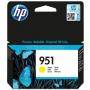 Мастилена касета HP 951 Yellow Officejet Ink Cartridge, CN052AE
