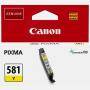 Мастилена касета Canon CLI-581 Y, 5.6 ml, Жълт, 2105C001AA - Canon