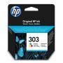 Мастилница HP 303 - Tri-colour, T6N01AE - Hewlett Packard