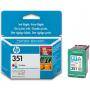 HP 351 ( CB337EE ) Tri-colour Inkjet Print Cartridge with Vivera Inks - Hewlett Packard